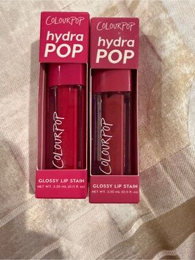 ColourPop Hydra Pop Glossy Lip Stain - pink Shades